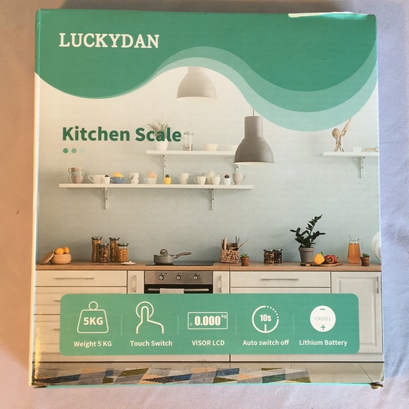 NWOT Lucky Dan Digital Kitchen Scale - Picture 4 of 11